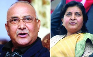 विद्याले सम्हालिन् केपीको कमान्ड