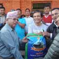 भूकम्प पीडितहरुका साथमा पूर्वप्रधानमन्त्री नेपाल