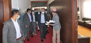 पुरानो प्रधानमन्त्री कार्यालयमा गृह मन्त्रालय सर्दै