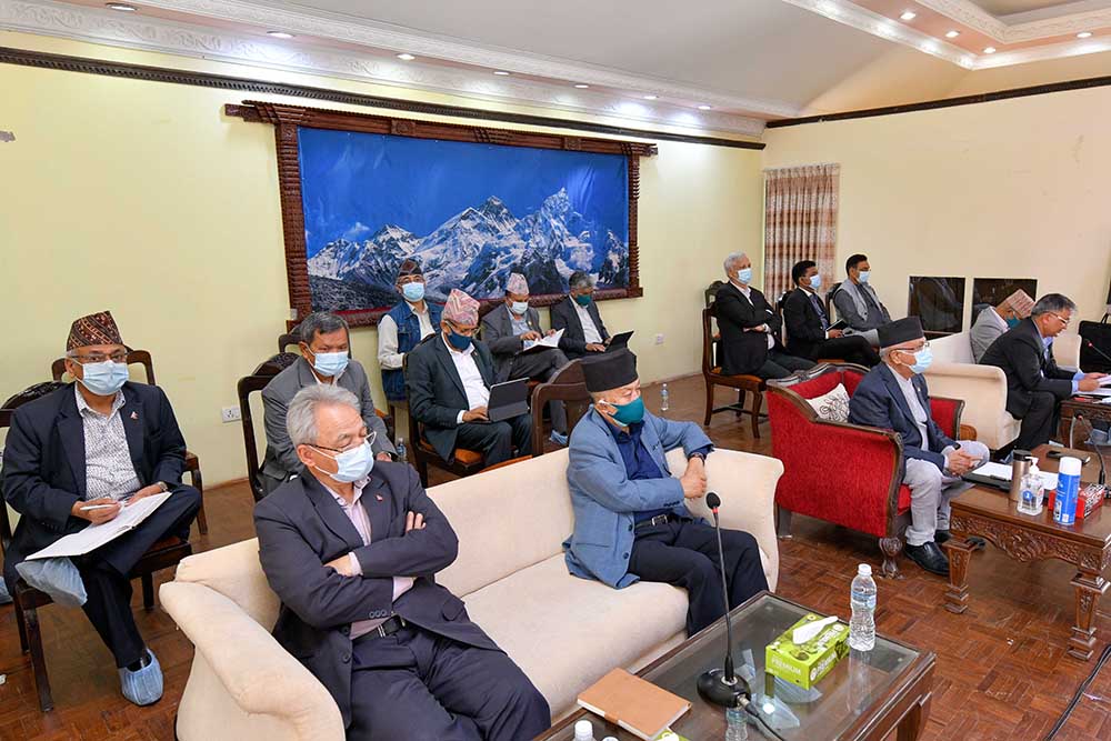 एमाले महाधिवेशन आयोजक कमिटी खारेज, असार १८ गते केन्द्रीय कमिटी वैठक