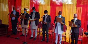 गण्डकीमा ६ मन्त्रीले लिए शपथ