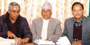 क्रियाशील सदस्यता विवाद हल गर्न देउवा, पौडेल र सिटौलाको संयुक्त बैठक बस्दै