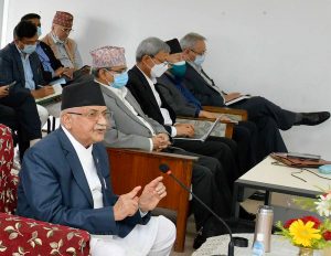 नेम्वाङ र बादल एमालेको शीर्ष वरीयतामा, सचिवहरूभन्दा अघिल्लो लहरमा राखियो