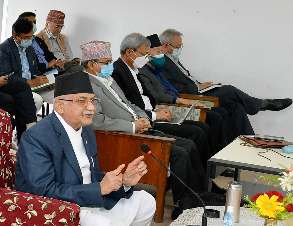 नेम्वाङ र बादल एमालेको शीर्ष वरीयतामा, सचिवहरूभन्दा अघिल्लो लहरमा राखियो