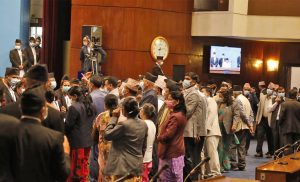 एमाले अवरोधबीच आर्थिक विधेयक बहुमतले पारित