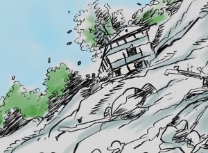 रोल्पामा पहिरोले घर पुरिँदा एकै परिवारका दुईको मृत्यु, दुई घाइते