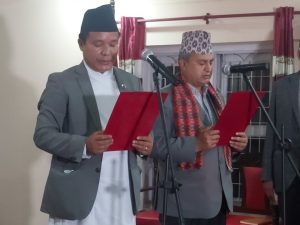 वागमतीका नव नियुक्त दुई मन्त्रीले लिए शपथ