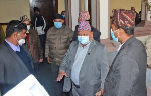 मन्त्री आलेले गरे बतासले भाडामा लिएको धर्मशाला निरीक्षण