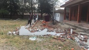 नारायणहिटीभित्र बतास समूहले बनाएको कफी हाउस भत्काइयो