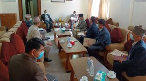 निर्वाचन सुरक्षा र बजेटबारे गृहमन्त्री र अर्थमन्त्रीबीच छलफल