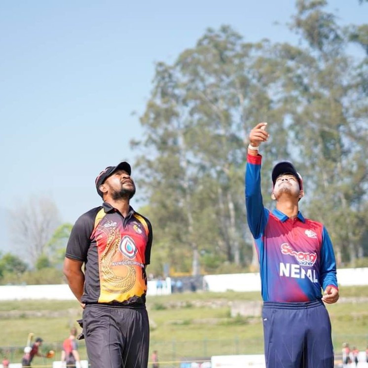 नेपाल र पीएनजी बीच आज दोस्रो खेल हुँदै