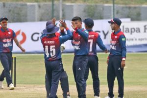 नेपाललाई मलेसियाले दियो ११५ रनको लक्ष्य