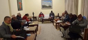 चुनावबारे खुमलटारमा माओवादी केन्द्रको बैठक जारी