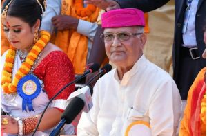 देश बचाउन एमालेलाई भोट दिनुस् : अध्यक्ष ओली