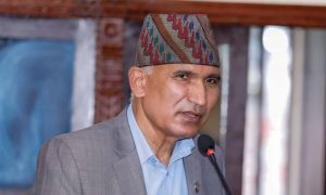 देशभर एमालेको जनलहर छ, बहुमत ल्याएर जित्छौं : विष्णु पौडेल