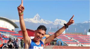 पुरुष १५०० मिटर दौडमा आर्मीका दीपकलाई स्वर्ण