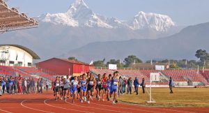 नवौं राष्ट्रिय खेलकुद,  म्याराथन दौड सुरु