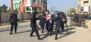 धनगढीमा निषेधाज्ञा तोड्दै प्रदर्शन, पाँच विद्यार्थी पक्राउ