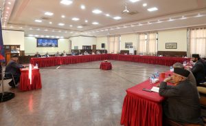 बालुवाटारमा सर्वदलीय बैठक सुरु