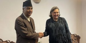 देउवा र अमेरिकी उपविदेश मन्त्रीबीच भेटवार्ता