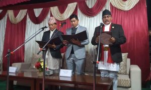 गण्डकी प्रदेशका ३ मन्त्रीले लिए शपथ