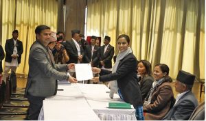 रास्वपाकी इन्दिराले गराइन् उपसभामुखमा उम्मेदवारी दर्ता
