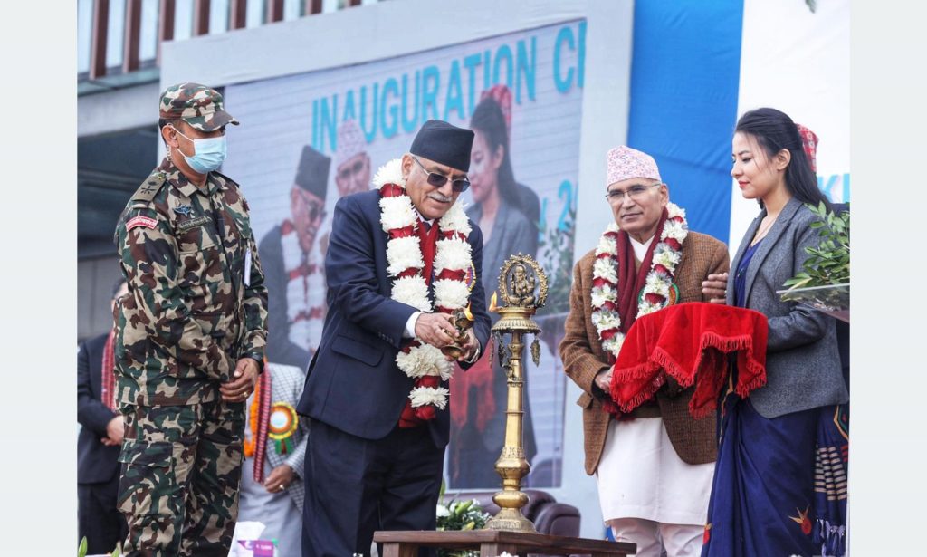 प्रधानमन्त्री प्रचण्डले गरे पोखरा अन्तर्राष्ट्रिय विमानस्थल उदघाटन प्रधानमन्त्री प्रचण्डले गरे पोखरा अन्तर्राष्ट्रिय विमानस्थल उदघाटन