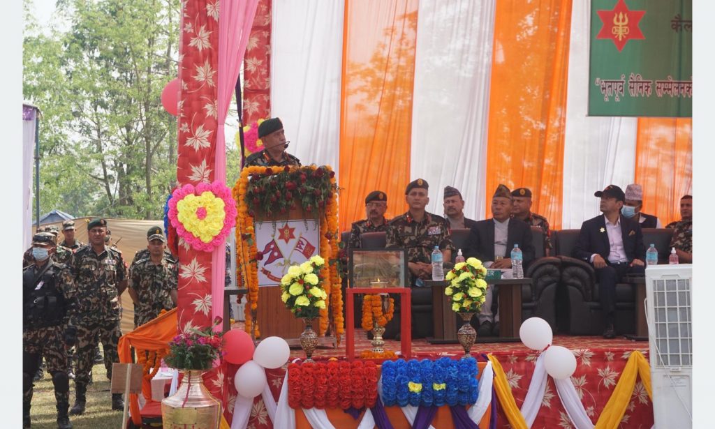 भूतपूर्व सैनिक सम्मेलन फागुन र चैतमा भूतपूर्व सैनिक सम्मेलन फागुन र चैतमा