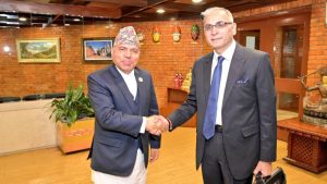 भारतीय विदेश सचिव क्वात्रा काठमाडौंमा