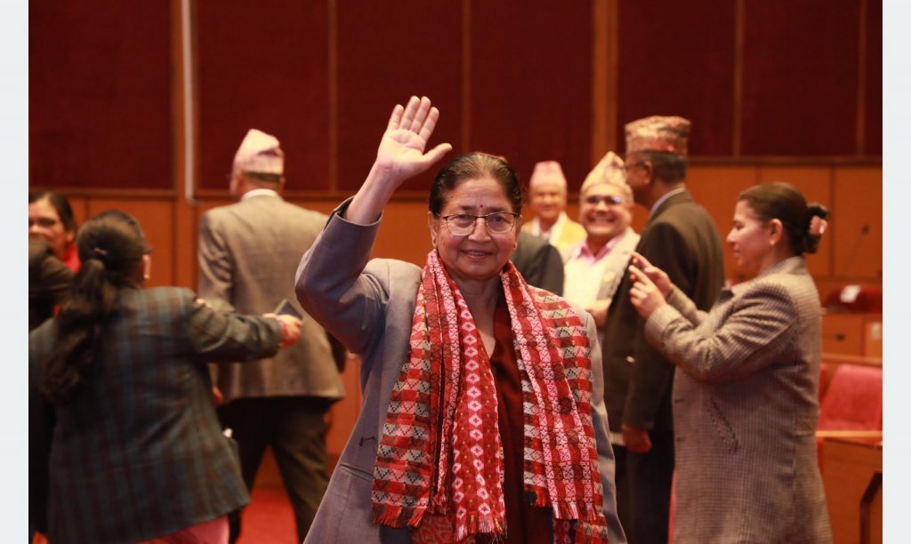 राष्ट्रियसभाको उपाध्यक्षमा उर्मिला अर्याल निर्विरोध निर्वाचित राष्ट्रियसभाको उपाध्यक्षमा उर्मिला अर्याल निर्विरोध निर्वाचित