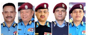 नेपाल प्रहरीका पाँच डीआईजी एआईजीमा बढुवा