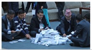 राष्ट्रपतिको निर्वाचनको मतगणना सुरु