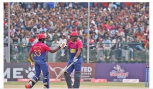 यूएईले नेपाललाई दियो ३११ रनको लक्ष्य