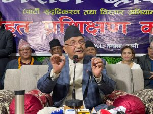 एमाले सिंहको बच्चा हो, कोहीसँग डराउँदैन : अध्यक्ष ओली