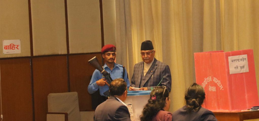 मतदानपछि ओलीको प्रतिक्रिया : यो डेमोक्रेटिक सिस्टम होइन, साँठगाँठवाला सिस्टम हो