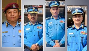 चार एआईजीको पदस्थापन, मेट्रोमा ज्ञवाली, सीआईबीमा बज्राचार्य र प्रहरी एकाडेमीमा राई