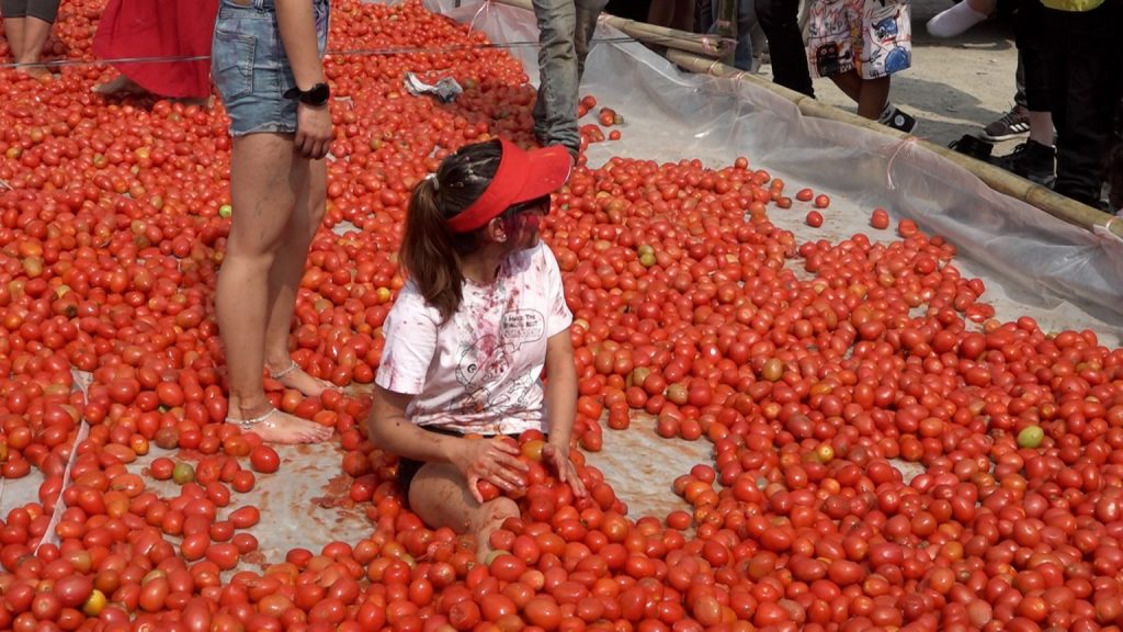 टमाटर कुल्चिएर होली उत्सव (तस्बिरहरु)