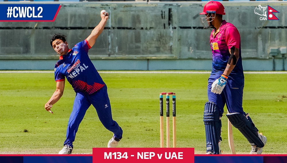 यूएईमाथि नेपालको शानदार जित