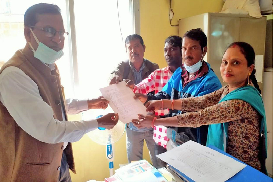 हरवाचरवा पाँच बुँदे मागसहित आजबाट अधिकार यात्रामा