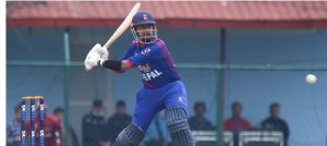 कतारलाई नेपालले दियो १५८ रनको  लक्ष्य