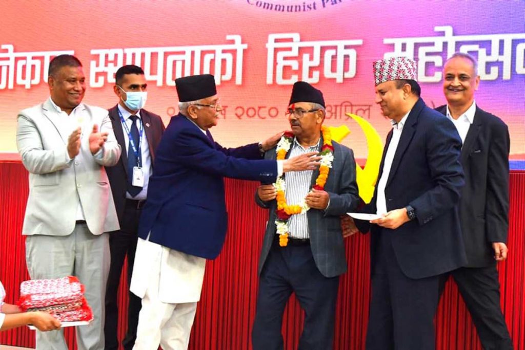 दूर्योधनको संगतले मुकुन्द नेउपानेले बाटो बिराउनु भएको थियो : अध्यक्ष ओली