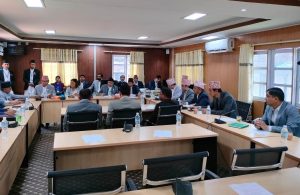 सिंहदरबारमा कार्य व्यवस्था परामर्श समिति बैठक जारी