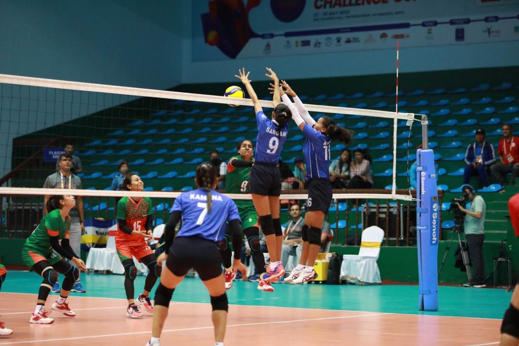 काभा महिला भलिवल कप : बंगलादेशलाई हराउँदै नेपाल सेमिफाइलमा