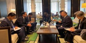 परराष्ट्रमन्त्री साउद र जापानी उपमन्त्री केईबीच भेट