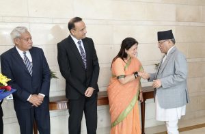 भारत भ्रमण सकेर प्रधानमन्त्री स्वदेश फिर्ता, राज्यमन्त्री लेखीले गरिन् विदाइ