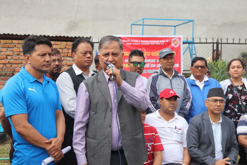 एमाले सदैव जनताको हितमा केन्द्रित रहन्छ : वरिष्ठ उपाध्यक्ष पोखरेल