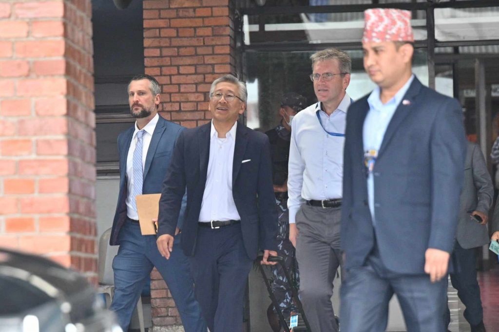 अमेरिकी सहायक विदेशमन्त्री डोनाल्ड लू काठमाडौंमा