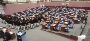 एमालेको नाराबाजीले लुम्बिनीको संसद बैठक स्थगित