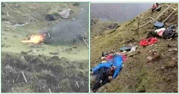 हेलिकप्टर दुर्घटनामा ज्यान गुमाएकाको शव काठमाडौं ल्याइँदै हेलिकप्टर दुर्घटनामा ज्यान गुमाएकाको शव काठमाडौं ल्याइँदै