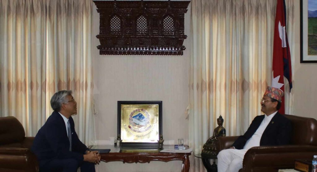 परराष्ट्रमन्त्री साउदसँग अमेरिकी सहायक विदेशमन्त्रीको भेटवार्ता